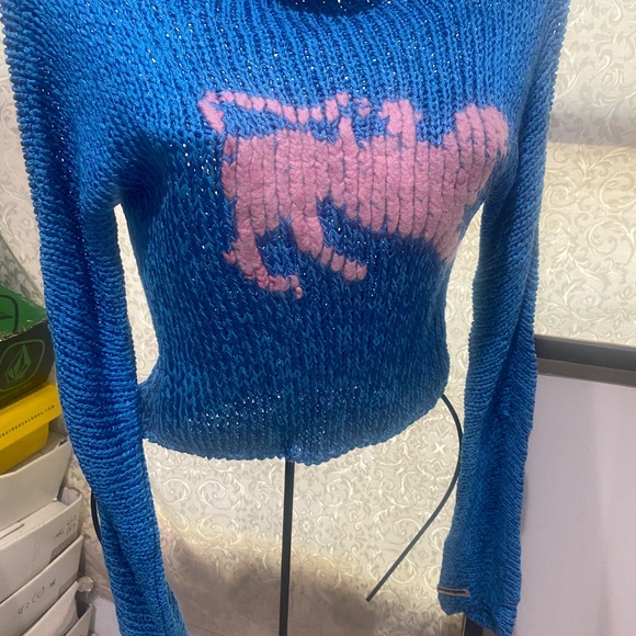 Parasuco Vintage Embroidered Sweater Blouse Sz S - Picture 6 of 12